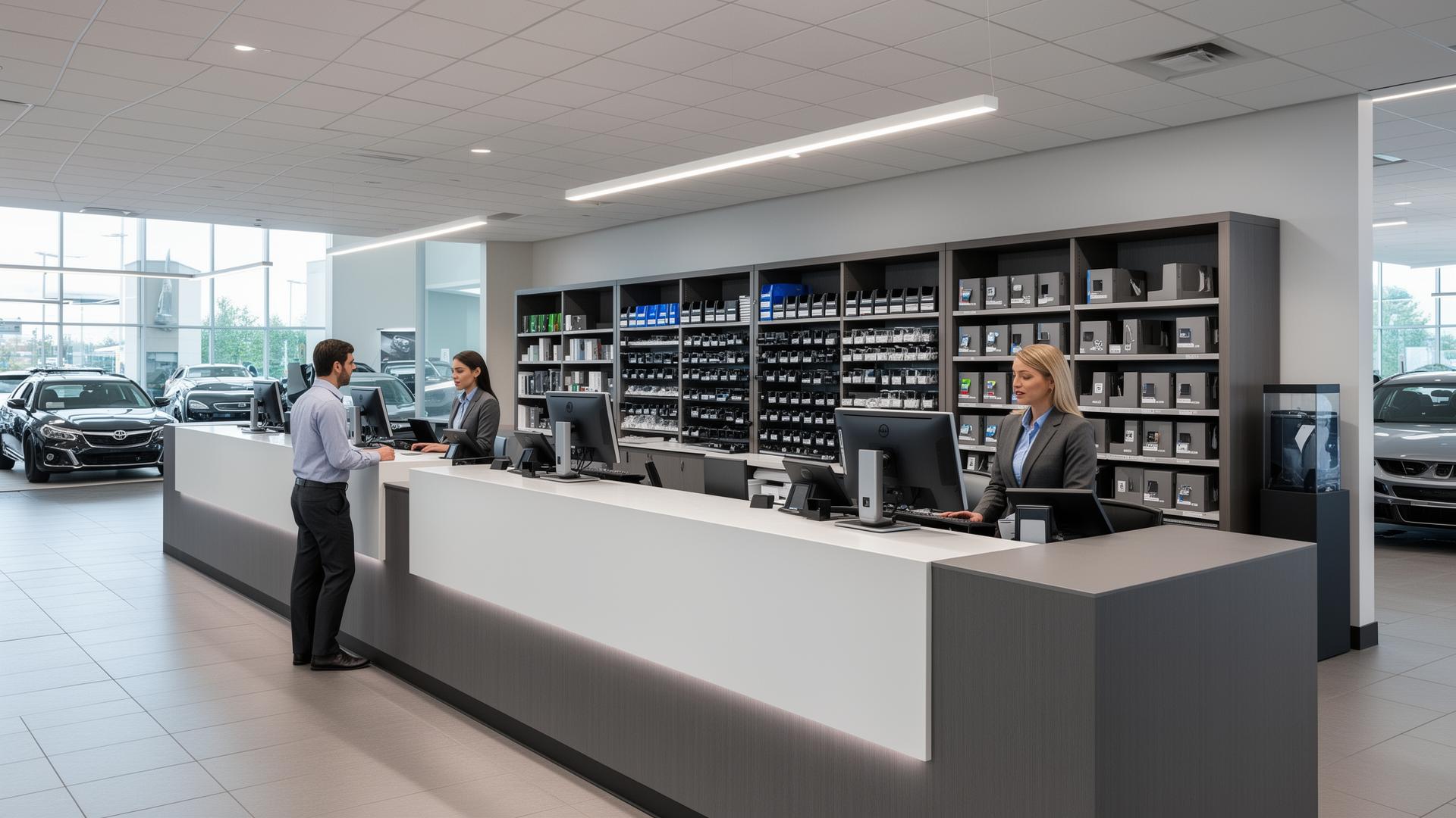 Parts Counters | Automotive Storage | Wright Storage Systems